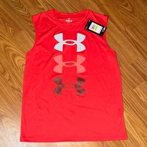 NWT Under Armour Kids Medium Sleeveless Shirt